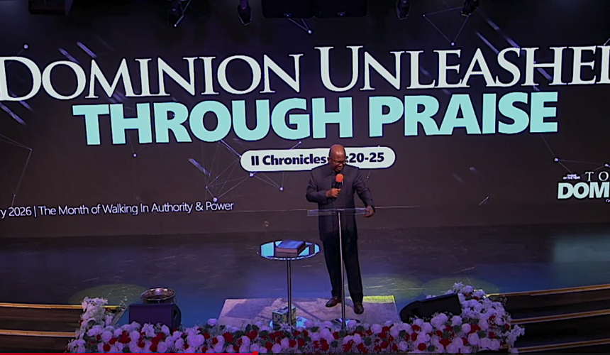 Dominion Unleashed through Praise.