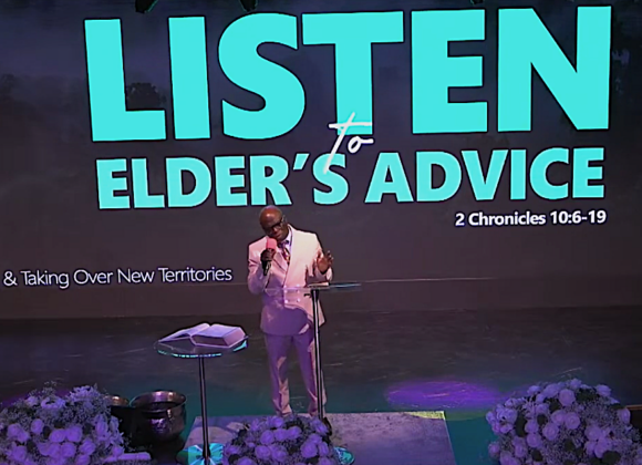 Listen to Elder’s Advise.