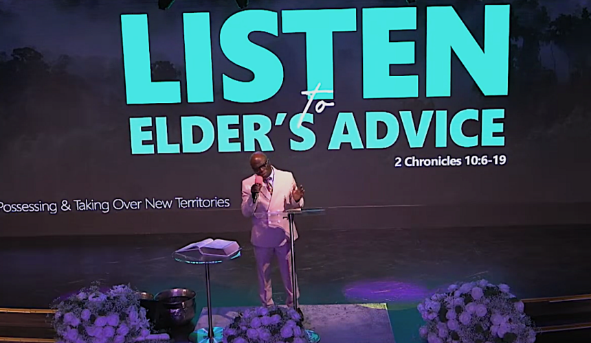Listen to Elder’s Advise. Listen to Elder’s Advise.