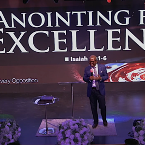 Anointing for Excellence.