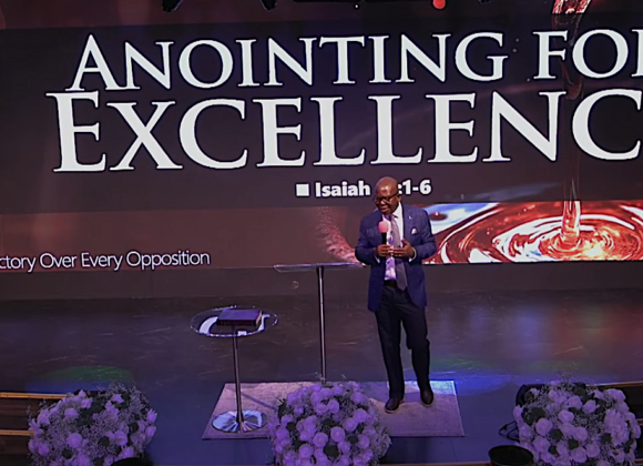 Anointing for Excellence. Anointing for Excellence.