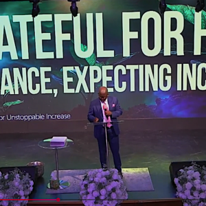 Grateful for His Guidance, Expecting Increase.