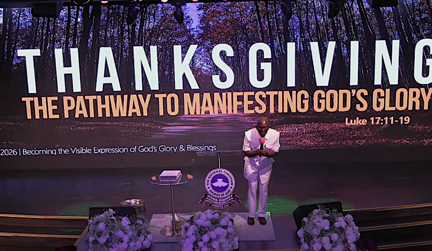 Thanksgiving – The Pathway to Manifesting God’s Glory.