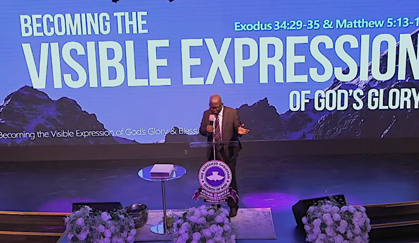 Becoming The Visible Expression of God’s Glory.