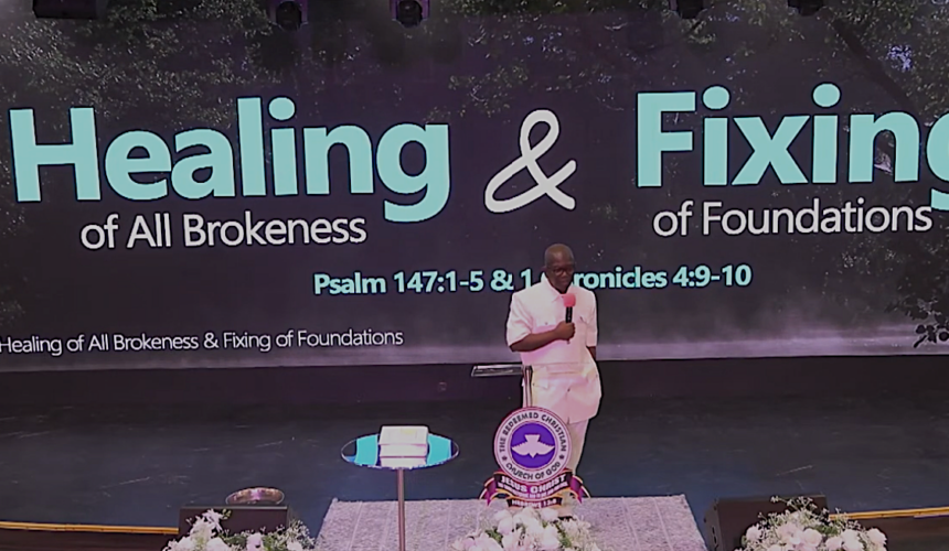 Healing of all Brokenness  and Fixing of Foundations.
