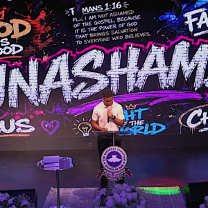 UNASHAMED.