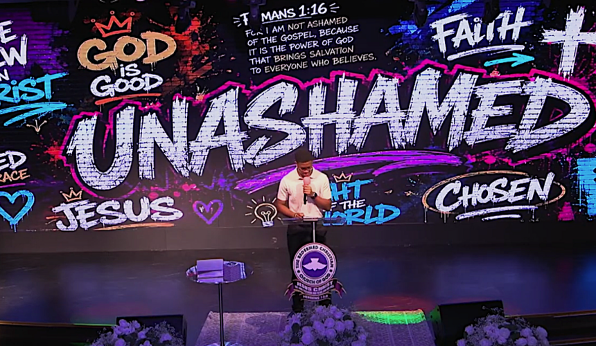 UNASHAMED.