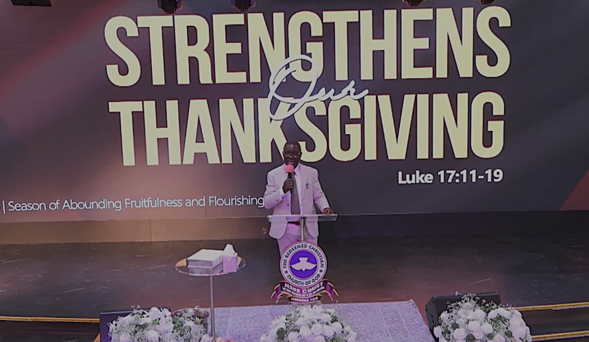 Strengthens Our Thanksgiving. Strengthens Our Thanksgiving.
